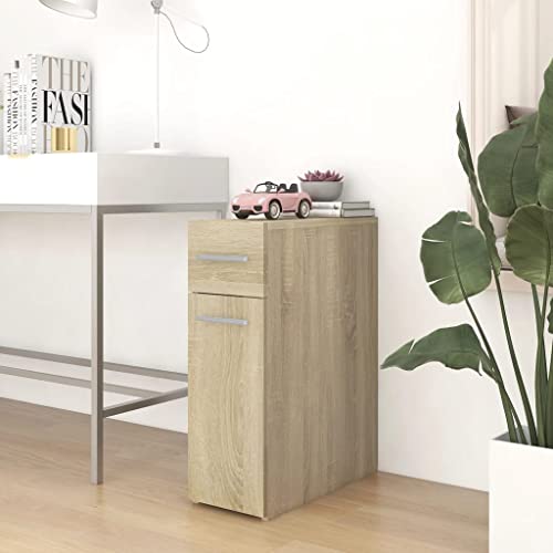 Qnhdfrt Apothekerschrank Klein Sonoma-Eiche Holzwerkstoff 20x45,5x60cm Aufbewahrungsschrank Organizer für Bad Küche Haushalt Qnhdfrt Apothekerschrank Klein Sonoma-Eiche Holzwerkstoff 20x45,5x60cm Aufbewahrungsschrank Organizer für Bad Küche Haushalt von Qnhdfrt