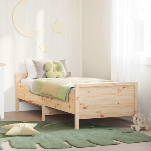 Qnhdfrt Ausziehbares Massivholz-Kinderbett Kiefer 80x130-200 cm, Modernes Daybed mit Lattenrost, Stabiler Bettrahmen Braun für Kinderzimmer Gästezimmer Qnhdfrt Ausziehbares Massivholz-Kinderbett Kiefer 80x130-200 cm, Modernes Daybed mit Lattenrost, Stabiler Bettrahmen Braun für Kinderzimmer Gästezimmer von Qnhdfrt