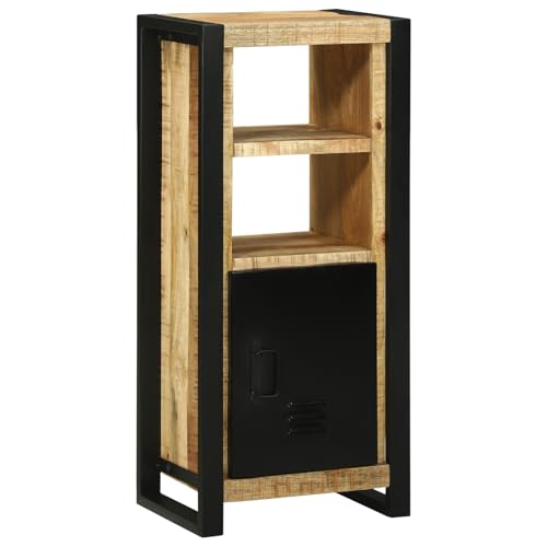 Qnhdfrt Badezimmerschrank Schwarz Massivholz Mangoholz 40x30x90 cm Kompakt Wandschrank Schmal Industrieller Stil Rustikaler Touch für Kleine Badezimmer Qnhdfrt Badezimmerschrank Schwarz Massivholz Mangoholz 40x30x90 cm Kompakt Wandschrank Schmal Industrieller Stil Rustikaler Touch für Kleine Badezimmer von Qnhdfrt
