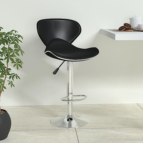 Qnhdfrt Barhocker Schwarz, Höhenverstellbarer Hocker mit Kunstleder Bezug und Gasdruckfeder, 45,5 x 45 x 80-101 cm, Drehbar 360 Grad für Küche Bar Büro und Outdoor Bereich Qnhdfrt Barhocker Schwarz, Höhenverstellbarer Hocker mit Kunstleder Bezug und Gasdruckfeder, 45,5 x 45 x 80-101 cm, Drehbar 360 Grad für Küche Bar Büro und Outdoor Bereich von Qnhdfrt