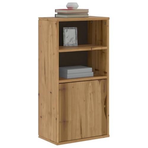 Qnhdfrt Beistellschrank aus Massivholz Kiefer 40x24x79 cm mit Fach und Ablagen Klassisches Design für Schlafzimmer Aufbewahrung Landhausstil Qnhdfrt Beistellschrank aus Massivholz Kiefer 40x24x79 cm mit Fach und Ablagen Klassisches Design für Schlafzimmer Aufbewahrung Landhausstil von Qnhdfrt