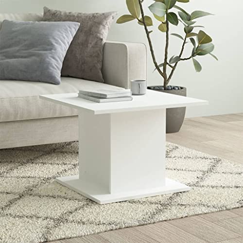 Qnhdfrt Beistelltisch Couchtisch Weiß 55,5x55,5x40 cm Holzwerkstoff Robuster Kleiner Wohnzimmertisch mit modernem Design für Couchbereich und Flur Qnhdfrt Beistelltisch Couchtisch Weiß 55,5x55,5x40 cm Holzwerkstoff Robuster Kleiner Wohnzimmertisch mit modernem Design für Couchbereich und Flur von Qnhdfrt