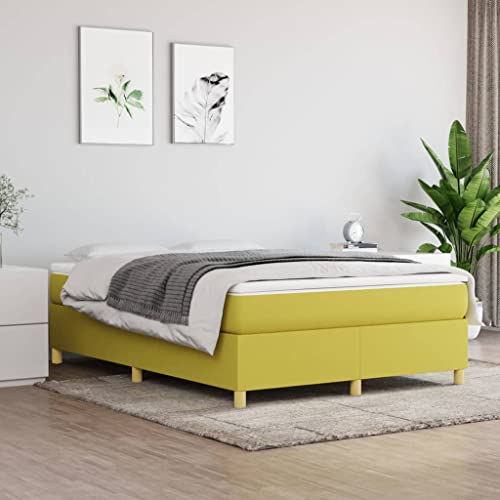 Qnhdfrt Bettgestell Grün 140x190 cm mit Stützbeinen und Sperrholzlatten aus Atmungsaktivem Stoff für Erholsamen Schlaf in jedem Zimmer Qnhdfrt Bettgestell Grün 140x190 cm mit Stützbeinen und Sperrholzlatten aus Atmungsaktivem Stoff für Erholsamen Schlaf in jedem Zimmer von Qnhdfrt