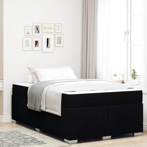 Qnhdfrt Bettgestell Schwarz 120 x 200 cm Modernes Design mit Hochdichter Schaumstoffmatratze Robuster Holzwerkstoffrahmen für Schlafzimmer Gästebett und Jugendzimmer Qnhdfrt Bettgestell Schwarz 120 x 200 cm Modernes Design mit Hochdichter Schaumstoffmatratze Robuster Holzwerkstoffrahmen für Schlafzimmer Gästebett und Jugendzimmer von Qnhdfrt
