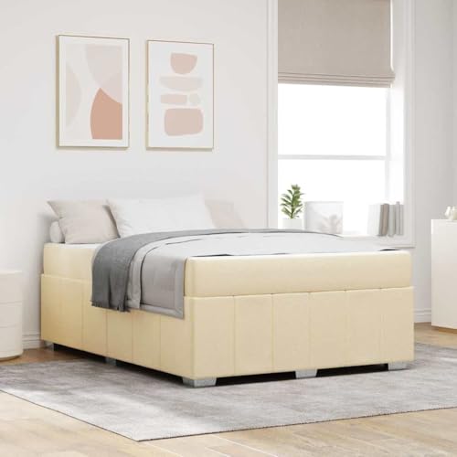 Qnhdfrt Bettgestell mit Matratze 160 x 200 cm Modernes Stoffbett mit Holzwerkstoff Rahmen Schlankes Design für Schlafzimmer Erwachsene und Kinder Qnhdfrt Bettgestell mit Matratze 160 x 200 cm Modernes Stoffbett mit Holzwerkstoff Rahmen Schlankes Design für Schlafzimmer Erwachsene und Kinder von Qnhdfrt