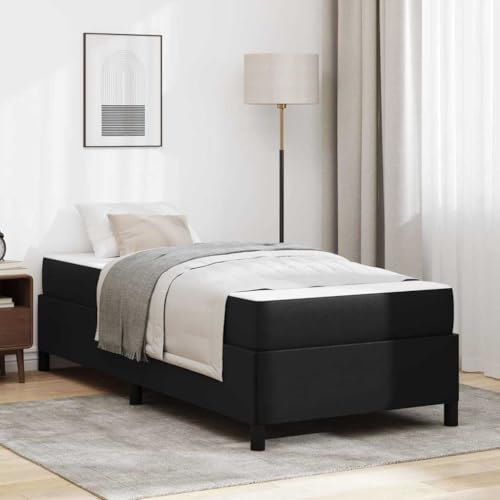 Qnhdfrt Bettgestell mit Matratze 80 x 200 cm Modernes Kunstleder Design mit Multizonen-Matratze für Erholsamen Schlaf und Stilvolles Schlafzimmer Qnhdfrt Bettgestell mit Matratze 80 x 200 cm Modernes Kunstleder Design mit Multizonen-Matratze für Erholsamen Schlaf und Stilvolles Schlafzimmer von Qnhdfrt