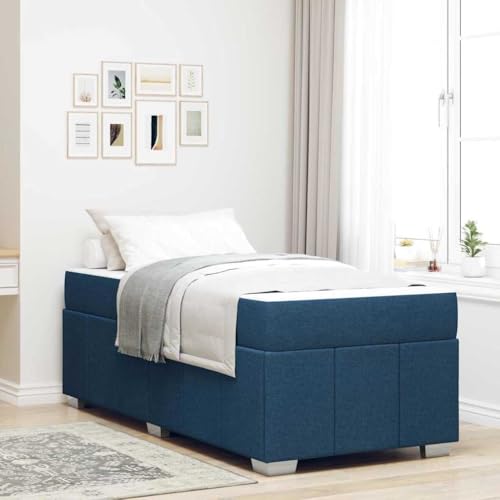 Qnhdfrt Bettgestell mit Matratze 90 x 200 cm Modernes Stoffbett mit Holzwerkstoff Rahmen Robuste Beine und Mittelfeste Matratze für Schlafzimmer Gästezimmer und Kinderzimmer Qnhdfrt Bettgestell mit Matratze 90 x 200 cm Modernes Stoffbett mit Holzwerkstoff Rahmen Robuste Beine und Mittelfeste Matratze für Schlafzimmer Gästezimmer und Kinderzimmer von Qnhdfrt