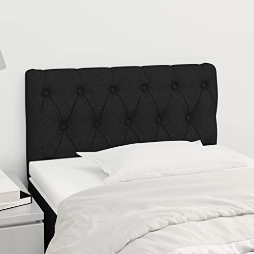 Qnhdfrt Bettkopfteil Schwarz 80x7x78/88 cm aus strapazierfähigem Stoff und massivem Lärchenholz mit Höhenverstellung und Rückenlehne für gemütliches Lesen im Schlafzimmer Qnhdfrt Bettkopfteil Schwarz 80x7x78/88 cm aus strapazierfähigem Stoff und massivem Lärchenholz mit Höhenverstellung und Rückenlehne für gemütliches Lesen im Schlafzimmer von Qnhdfrt