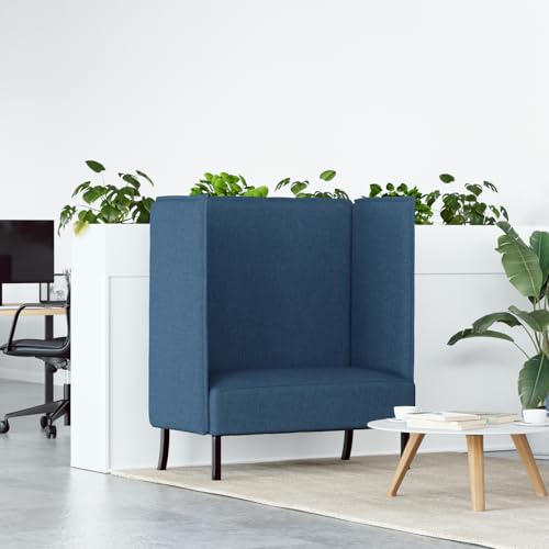 Qnhdfrt Blaues Ecksofa aus Stoff Modernes Design mit Ergonomischer Unterstützung für Wohnzimmer und Büro Kompakt 109x56x121 cm Qnhdfrt Blaues Ecksofa aus Stoff Modernes Design mit Ergonomischer Unterstützung für Wohnzimmer und Büro Kompakt 109x56x121 cm von Qnhdfrt