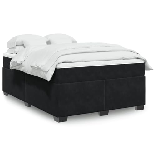 Qnhdfrt Boxspringbett 140x190 cm Samt Stoff mit Taschenfederkern Matratze und waschbarer Auflage für erholsamen Schlaf im Schlafzimmer Qnhdfrt Boxspringbett 140x190 cm Samt Stoff mit Taschenfederkern Matratze und waschbarer Auflage für erholsamen Schlaf im Schlafzimmer von Qnhdfrt