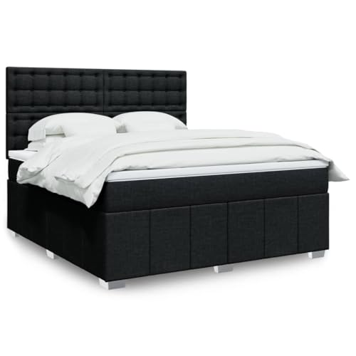Qnhdfrt Boxspringbett 180x200 cm mit LED-Beleuchtung und höhenverstellbarem Kopfteil Taschenfederkernmatratze für optimalen Schlafkomfort Qnhdfrt Boxspringbett 180x200 cm mit LED-Beleuchtung und höhenverstellbarem Kopfteil Taschenfederkernmatratze für optimalen Schlafkomfort von Qnhdfrt