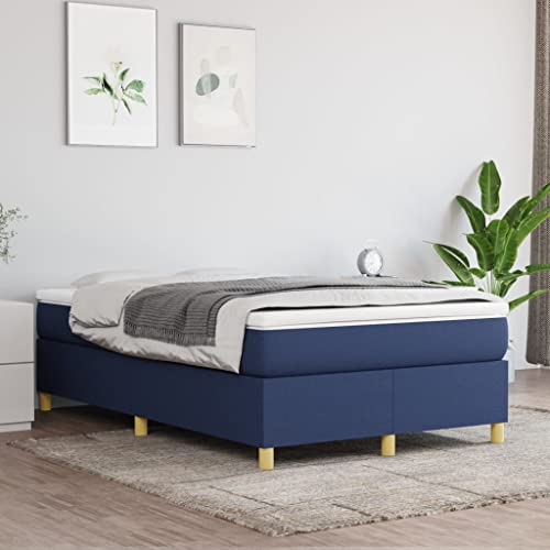 Qnhdfrt Boxspringbett Blau 120x200 cm mit Taschenfederkernmatratze und Topper für erholsamen Schlaf mit atmungsaktivem Stoffbezug und Stabiler Sperrholzlattenkonstruktion Qnhdfrt Boxspringbett Blau 120x200 cm mit Taschenfederkernmatratze und Topper für erholsamen Schlaf mit atmungsaktivem Stoffbezug und Stabiler Sperrholzlattenkonstruktion von Qnhdfrt