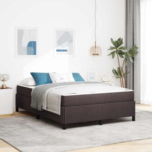 Qnhdfrt Boxspringbett Braun 140 x 200 cm Modernes Design mit Taschenfederkernmatratze und Holzwerkstoff Rahmen für optimalen Schlafkomfort Qnhdfrt Boxspringbett Braun 140 x 200 cm Modernes Design mit Taschenfederkernmatratze und Holzwerkstoff Rahmen für optimalen Schlafkomfort von Qnhdfrt