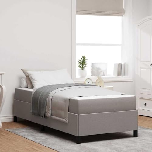 Qnhdfrt Boxspringbett Creme Schwarz 90 x 200 cm Modernes Design mit Taschenfederkernmatratze und Holzwerkstoff Rahmen für optimalen Schlafkomfort Qnhdfrt Boxspringbett Creme Schwarz 90 x 200 cm Modernes Design mit Taschenfederkernmatratze und Holzwerkstoff Rahmen für optimalen Schlafkomfort von Qnhdfrt