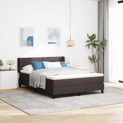 Qnhdfrt Boxspringbett Dunkelbraun 160 x 200 cm mit Multizonenmatratze Modernes Design und Hochwertiger Stoff für en Schlafkomfort Qnhdfrt Boxspringbett Dunkelbraun 160 x 200 cm mit Multizonenmatratze Modernes Design und Hochwertiger Stoff für en Schlafkomfort von Qnhdfrt