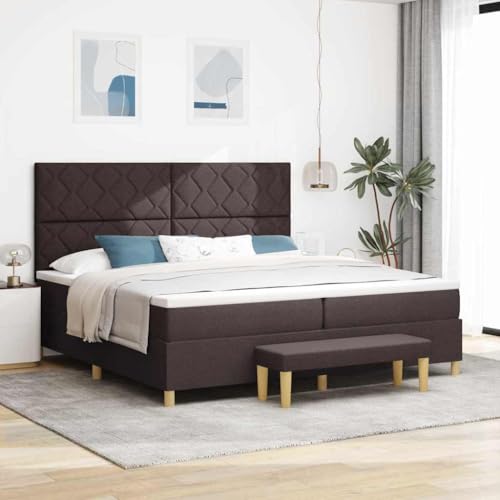 Qnhdfrt Boxspringbett Dunkelbraun 200x200 cm mit Matratze & Bank Modernes Design für Schlafzimmer Komfortabel und Stilvoll Qnhdfrt Boxspringbett Dunkelbraun 200x200 cm mit Matratze & Bank Modernes Design für Schlafzimmer Komfortabel und Stilvoll von Qnhdfrt