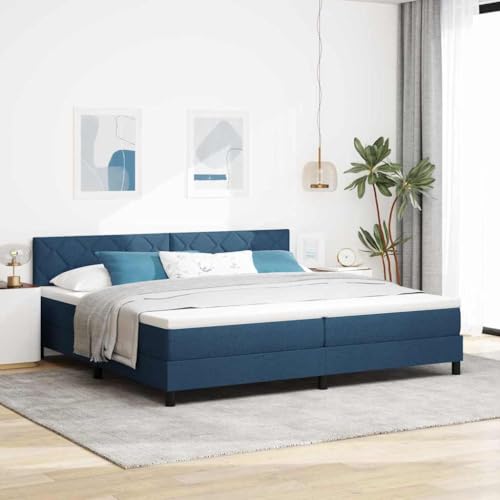 Qnhdfrt Boxspringbett Navy Blau 200x200 cm Modernes Design mit Matratze und Topper Robustes Stoffbett für Schlafzimmer und Gästezimmer Qnhdfrt Boxspringbett Navy Blau 200x200 cm Modernes Design mit Matratze und Topper Robustes Stoffbett für Schlafzimmer und Gästezimmer von Qnhdfrt
