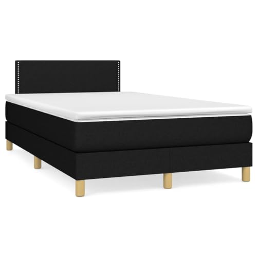 Qnhdfrt Boxspringbett Schwarz 120x190 cm mit höhenverstellbarem Kopfteil und Taschenfederkernmatratze für erholsamen Schlaf im Schlafzimmer oder Gästezimmer Qnhdfrt Boxspringbett Schwarz 120x190 cm mit höhenverstellbarem Kopfteil und Taschenfederkernmatratze für erholsamen Schlaf im Schlafzimmer oder Gästezimmer von Qnhdfrt