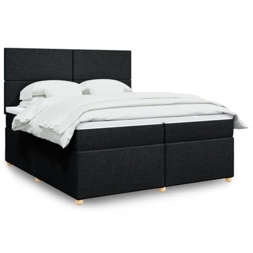 Qnhdfrt Boxspringbett Schwarz 200x200 cm mit Taschenfederkernmatratze und LED Beleuchtung Höhenverstellbares Kopfteil für erholsamen Schlaf und modernes Wohnambiente Qnhdfrt Boxspringbett Schwarz 200x200 cm mit Taschenfederkernmatratze und LED Beleuchtung Höhenverstellbares Kopfteil für erholsamen Schlaf und modernes Wohnambiente von Qnhdfrt