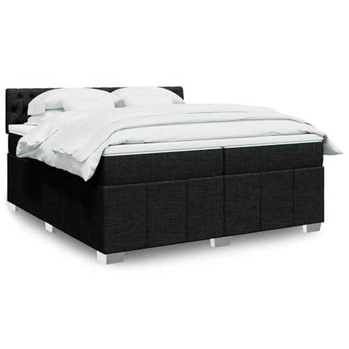 Qnhdfrt Boxspringbett Schwarz 200x200 cm mit Taschenfederkernmatratze und höhenverstellbarem Kopfteil für erholsamen Schlaf und modernes Schlafzimmerdesign Qnhdfrt Boxspringbett Schwarz 200x200 cm mit Taschenfederkernmatratze und höhenverstellbarem Kopfteil für erholsamen Schlaf und modernes Schlafzimmerdesign von Qnhdfrt