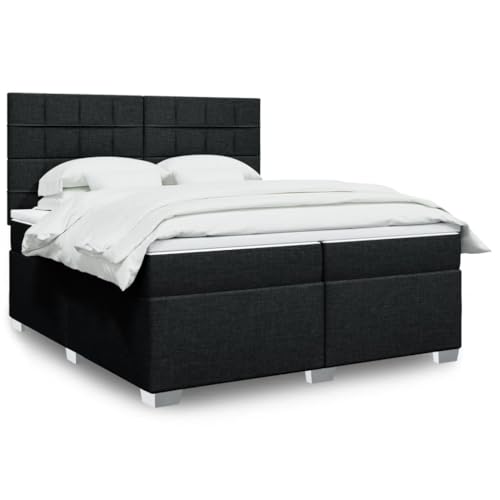 Qnhdfrt Boxspringbett Schwarz 200x200 cm mit Taschenfederkernmatratze und höhenverstellbarem Kopfteil für erholsamen Schlaf Qnhdfrt Boxspringbett Schwarz 200x200 cm mit Taschenfederkernmatratze und höhenverstellbarem Kopfteil für erholsamen Schlaf von Qnhdfrt