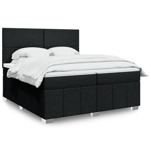 Qnhdfrt Boxspringbett Schwarz 200x200 cm mit Taschenfederkernmatratze und höhenverstellbarem Kopfteil für erholsamen Schlaf Qnhdfrt Boxspringbett Schwarz 200x200 cm mit Taschenfederkernmatratze und höhenverstellbarem Kopfteil für erholsamen Schlaf von Qnhdfrt