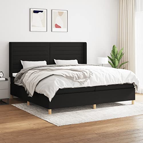 Qnhdfrt Boxspringbett Schwarz 200x200 cm mit Taschenfederkernmatratze und höhenverstellbarem Kopfteil für erholsamen Schlaf Qnhdfrt Boxspringbett Schwarz 200x200 cm mit Taschenfederkernmatratze und höhenverstellbarem Kopfteil für erholsamen Schlaf von Qnhdfrt