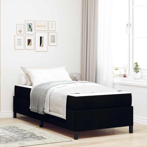 Qnhdfrt Boxspringbett Schwarz 80 x 200 cm Modernes Design mit Taschenfederkernmatratze und Holzwerkstoffrahmen für optimalen Schlafkomfort Qnhdfrt Boxspringbett Schwarz 80 x 200 cm Modernes Design mit Taschenfederkernmatratze und Holzwerkstoffrahmen für optimalen Schlafkomfort von Qnhdfrt