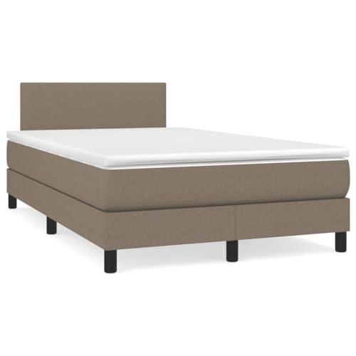 Qnhdfrt Boxspringbett Taupe 120x190 cm mit höhenverstellbarem Kopfteil und Taschenfederkernmatratze für erholsamen Schlaf im Schlafzimmer oder Gästezimmer Qnhdfrt Boxspringbett Taupe 120x190 cm mit höhenverstellbarem Kopfteil und Taschenfederkernmatratze für erholsamen Schlaf im Schlafzimmer oder Gästezimmer von Qnhdfrt