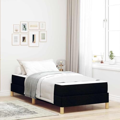 Qnhdfrt Boxspringbett mit Matratze 100 x 200 cm Modernes Design mit Taschenfederkernmatratze und Robustem Holzrahmen in Schwarz oder Braun für Schlafzimmer Qnhdfrt Boxspringbett mit Matratze 100 x 200 cm Modernes Design mit Taschenfederkernmatratze und Robustem Holzrahmen in Schwarz oder Braun für Schlafzimmer von Qnhdfrt