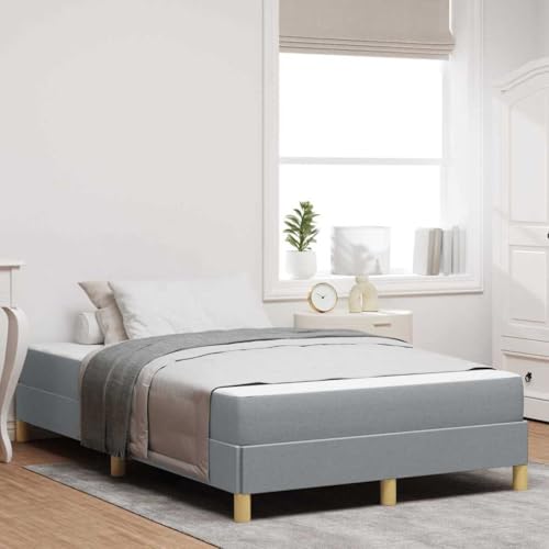 Qnhdfrt Boxspringbett mit Matratze 120 x 200 cm Modernes Design mit Taschenfederkernmatratze und Robustem Holzrahmen Hellgrau oder Braun für Schlafzimmer Qnhdfrt Boxspringbett mit Matratze 120 x 200 cm Modernes Design mit Taschenfederkernmatratze und Robustem Holzrahmen Hellgrau oder Braun für Schlafzimmer von Qnhdfrt