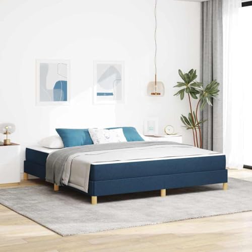 Qnhdfrt Boxspringbett mit Matratze 180 x 200 cm Modernes Design mit Taschenfederkernmatratze und Robustem Holzrahmen in Blau oder Braun für Schlafzimmer Qnhdfrt Boxspringbett mit Matratze 180 x 200 cm Modernes Design mit Taschenfederkernmatratze und Robustem Holzrahmen in Blau oder Braun für Schlafzimmer von Qnhdfrt