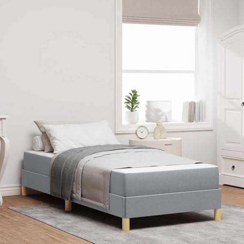 Qnhdfrt Boxspringbett mit Matratze 80 x 200 cm Modernes Design mit Taschenfederkernmatratze und Robustem Holzrahmen in Hellgrau oder Braun für Schlafzimmer und Gästezimmer Qnhdfrt Boxspringbett mit Matratze 80 x 200 cm Modernes Design mit Taschenfederkernmatratze und Robustem Holzrahmen in Hellgrau oder Braun für Schlafzimmer und Gästezimmer von Qnhdfrt