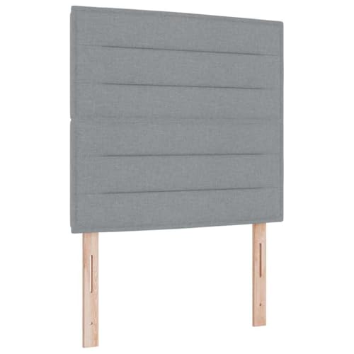 Qnhdfrt Boxspringbett mit Matratze und LED Licht in Hellgrau 100 x 200 cm Modernes Design mit Strukturierter Leinenoberfläche für Schlafzimmer Qnhdfrt Boxspringbett mit Matratze und LED Licht in Hellgrau 100 x 200 cm Modernes Design mit Strukturierter Leinenoberfläche für Schlafzimmer von Qnhdfrt