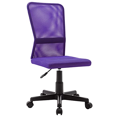 Qnhdfrt Bürostuhl Lila mit Netzrückenlehne Höhenverstellbarer Drehstuhl für Home Office und Gaming 44 x 52 x 90-100 cm Bequem & Atmungsaktiv ohne Armlehnen Qnhdfrt Bürostuhl Lila mit Netzrückenlehne Höhenverstellbarer Drehstuhl für Home Office und Gaming 44 x 52 x 90-100 cm Bequem & Atmungsaktiv ohne Armlehnen von Qnhdfrt