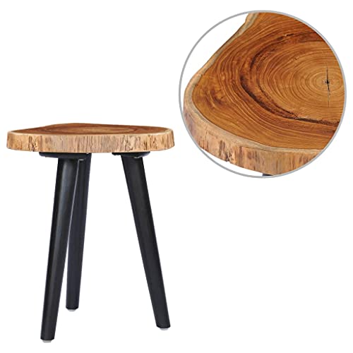 Qnhdfrt Couchtisch Beistelltisch Massiv Teak Holz Rund 40x45 cm Rustikaler Charme Handgefertigt für Wohnzimmer Schlafzimmer Qnhdfrt Couchtisch Beistelltisch Massiv Teak Holz Rund 40x45 cm Rustikaler Charme Handgefertigt für Wohnzimmer Schlafzimmer von Qnhdfrt
