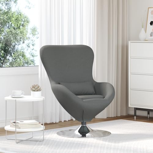 Qnhdfrt Drehsessel Wohnzimmer Moderner Drehstuhl Dunkelgrau Stoff 360° Drehfunktion Ergonomic Sessel für Homeoffice und Wohnbereich Qnhdfrt Drehsessel Wohnzimmer Moderner Drehstuhl Dunkelgrau Stoff 360° Drehfunktion Ergonomic Sessel für Homeoffice und Wohnbereich von Qnhdfrt