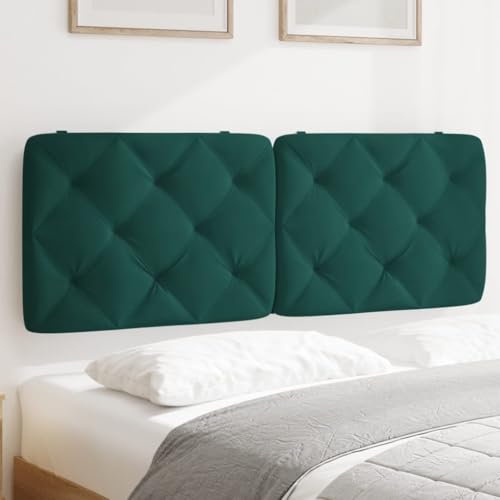 Qnhdfrt Dunkelgrün 120 cm Kopfteil Samt Modernes Design mit Rautensteppung für 120 cm Matratzen Komfortable Rückenlehne für Schlafzimmer Qnhdfrt Dunkelgrün 120 cm Kopfteil Samt Modernes Design mit Rautensteppung für 120 cm Matratzen Komfortable Rückenlehne für Schlafzimmer von Qnhdfrt