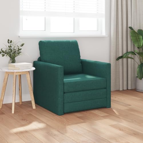 Qnhdfrt Dunkelgrünes Fußsofa-Bett 2-in-1 Schlafcouch 74x77x81 cm Quadratisch aus Stoff für Wohnzimmer Multifunktionales Sofa zum Entspannen und Schlafen Qnhdfrt Dunkelgrünes Fußsofa-Bett 2-in-1 Schlafcouch 74x77x81 cm Quadratisch aus Stoff für Wohnzimmer Multifunktionales Sofa zum Entspannen und Schlafen von Qnhdfrt