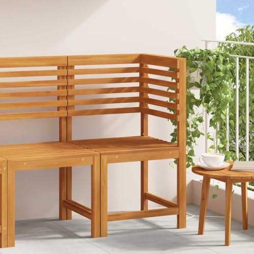 Qnhdfrt Ecksofa aus Akazienholz Braun Outdoor Garten Lounge Sofa für Balkon und Terrasse Wetterfest und Langlebig Qnhdfrt Ecksofa aus Akazienholz Braun Outdoor Garten Lounge Sofa für Balkon und Terrasse Wetterfest und Langlebig von Qnhdfrt
