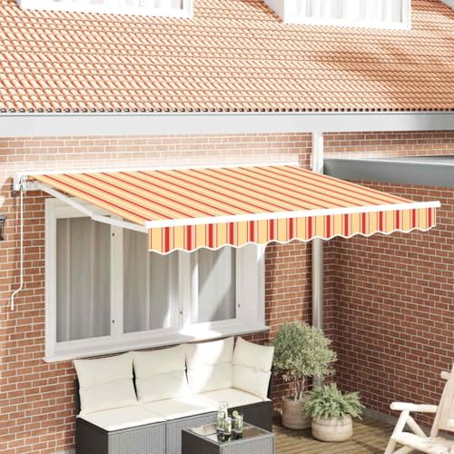 Qnhdfrt Einziehbare Gelenkarmmarkise 350 x 200 cm bunt gestreift Sonnenschutz Terrassenüberdachung aus wasserabweisendem Markisenstoff Fernbedienung platzsparend für Balkon Terrasse und Garten Qnhdfrt Einziehbare Gelenkarmmarkise 350 x 200 cm bunt gestreift Sonnenschutz Terrassenüberdachung aus wasserabweisendem Markisenstoff Fernbedienung platzsparend für Balkon Terrasse und Garten von Qnhdfrt