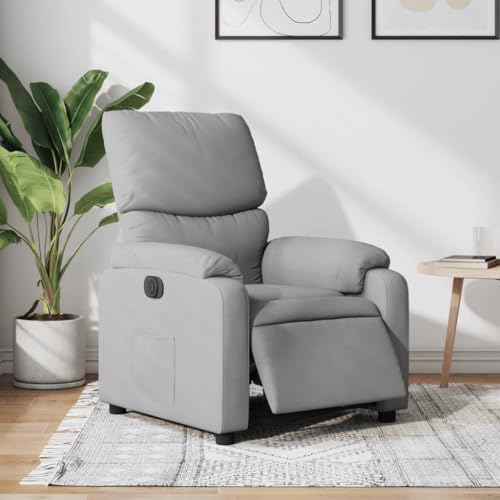 Qnhdfrt Elektrischer Relaxsessel mit Automatischer Liegefunktion Hellgrau Stoff Fernsehsessel für Wohnzimmer Bequem und Stabil Abmessungen 75x99x99 cm Qnhdfrt Elektrischer Relaxsessel mit Automatischer Liegefunktion Hellgrau Stoff Fernsehsessel für Wohnzimmer Bequem und Stabil Abmessungen 75x99x99 cm von Qnhdfrt