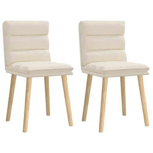 Qnhdfrt Esszimmerstühle 2 STK. Leinen - Massivholz Gummibaum, Bequem mit Schaumstofffüllung, Modernes Design für Esszimmer, Küche und Wohnzimmer Qnhdfrt Esszimmerstühle 2 STK. Leinen - Massivholz Gummibaum, Bequem mit Schaumstofffüllung, Modernes Design für Esszimmer, Küche und Wohnzimmer von Qnhdfrt