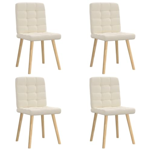 Qnhdfrt Esszimmerstühle 4 STK. Leinen - Elegantes Design, Atmungsaktives Material, Robustes Metall-Holz-Gestell, Bequeme Schaumstoff-Füllung für Esszimmer, Wohnzimmer und Gästezimmer Qnhdfrt Esszimmerstühle 4 STK. Leinen - Elegantes Design, Atmungsaktives Material, Robustes Metall-Holz-Gestell, Bequeme Schaumstoff-Füllung für Esszimmer, Wohnzimmer und Gästezimmer von Qnhdfrt