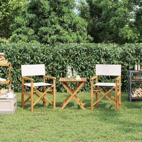 Qnhdfrt Faltbarer Gartenstuhl Campingstuhl aus Massivholz Teak Creme 2er Set Klappbar Leicht mit Rückenlehne und Armlehnen für Outdoor Einsatz auf Balkon Garten Camping Qnhdfrt Faltbarer Gartenstuhl Campingstuhl aus Massivholz Teak Creme 2er Set Klappbar Leicht mit Rückenlehne und Armlehnen für Outdoor Einsatz auf Balkon Garten Camping von Qnhdfrt
