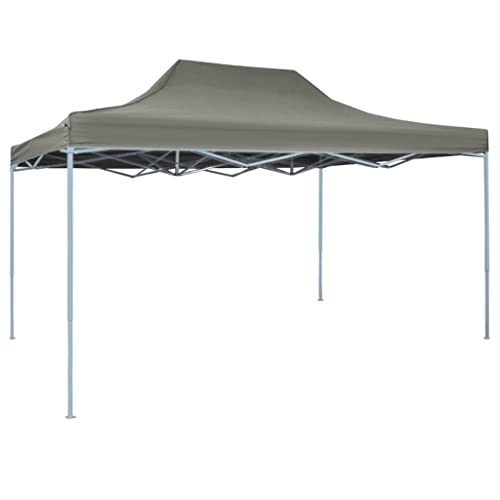 Qnhdfrt Faltzelt Pop Up 3 x 4 5 m Anthrazit Gartenpavillon Partyzelt mit wasserdichtem Oxford Stoff und pulverbeschichtetem Stahlrahmen für Outdoor Veranstaltungen Garten Camping und Festivals Qnhdfrt Faltzelt Pop Up 3 x 4 5 m Anthrazit Gartenpavillon Partyzelt mit wasserdichtem Oxford Stoff und pulverbeschichtetem Stahlrahmen für Outdoor Veranstaltungen Garten Camping und Festivals von Qnhdfrt