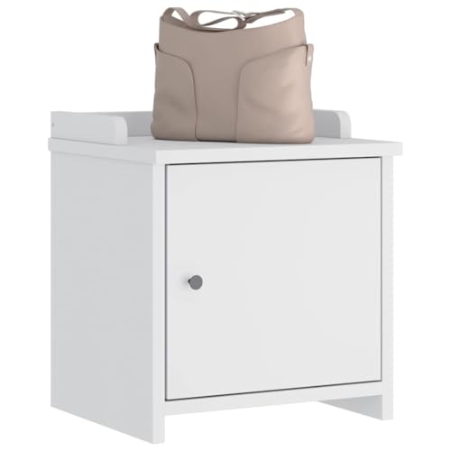 Qnhdfrt Flurbank SANDNES Weiß 45x40x50 cm Massivholz Kiefer mit Stauraum Robuste Sitzbank für Flur Eingangsbereich und Wohnraum Qnhdfrt Flurbank SANDNES Weiß 45x40x50 cm Massivholz Kiefer mit Stauraum Robuste Sitzbank für Flur Eingangsbereich und Wohnraum von Qnhdfrt