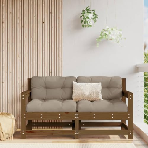 Qnhdfrt Garten-Ecksofa aus massivem Kiefernholz Honigbraun Modulares Design für Garten Terrasse und Balkon Qnhdfrt Garten-Ecksofa aus massivem Kiefernholz Honigbraun Modulares Design für Garten Terrasse und Balkon von Qnhdfrt