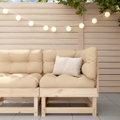 Qnhdfrt Garten-Ecksofa aus massivem Kiefernholz mit Latten-Design, Robustes Outdoor-Sofa für Garten, Terrasse oder Balkon, modulares Design für Flexible Sitzgruppen Qnhdfrt Garten-Ecksofa aus massivem Kiefernholz mit Latten-Design, Robustes Outdoor-Sofa für Garten, Terrasse oder Balkon, modulares Design für Flexible Sitzgruppen von Qnhdfrt