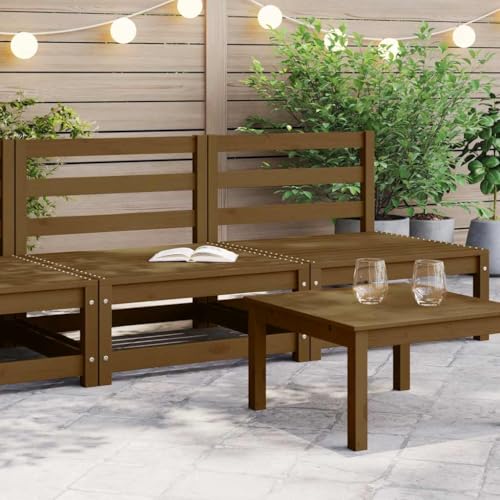 Qnhdfrt Garten-Mittelsofa aus Kiefern-Massivholz Honigbraun Modularer Aufbau für Flexible Gestaltung Robustes Outdoor-Sofa für Garten Balkon und Terrasse Qnhdfrt Garten-Mittelsofa aus Kiefern-Massivholz Honigbraun Modularer Aufbau für Flexible Gestaltung Robustes Outdoor-Sofa für Garten Balkon und Terrasse von Qnhdfrt
